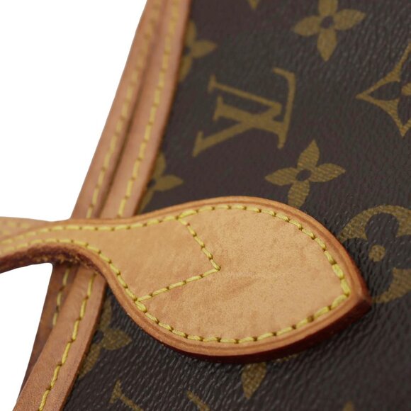 Louis Vuitton  Neverfull MM Monogram Canvas Tote Bag Brown - Picture 11 of 15